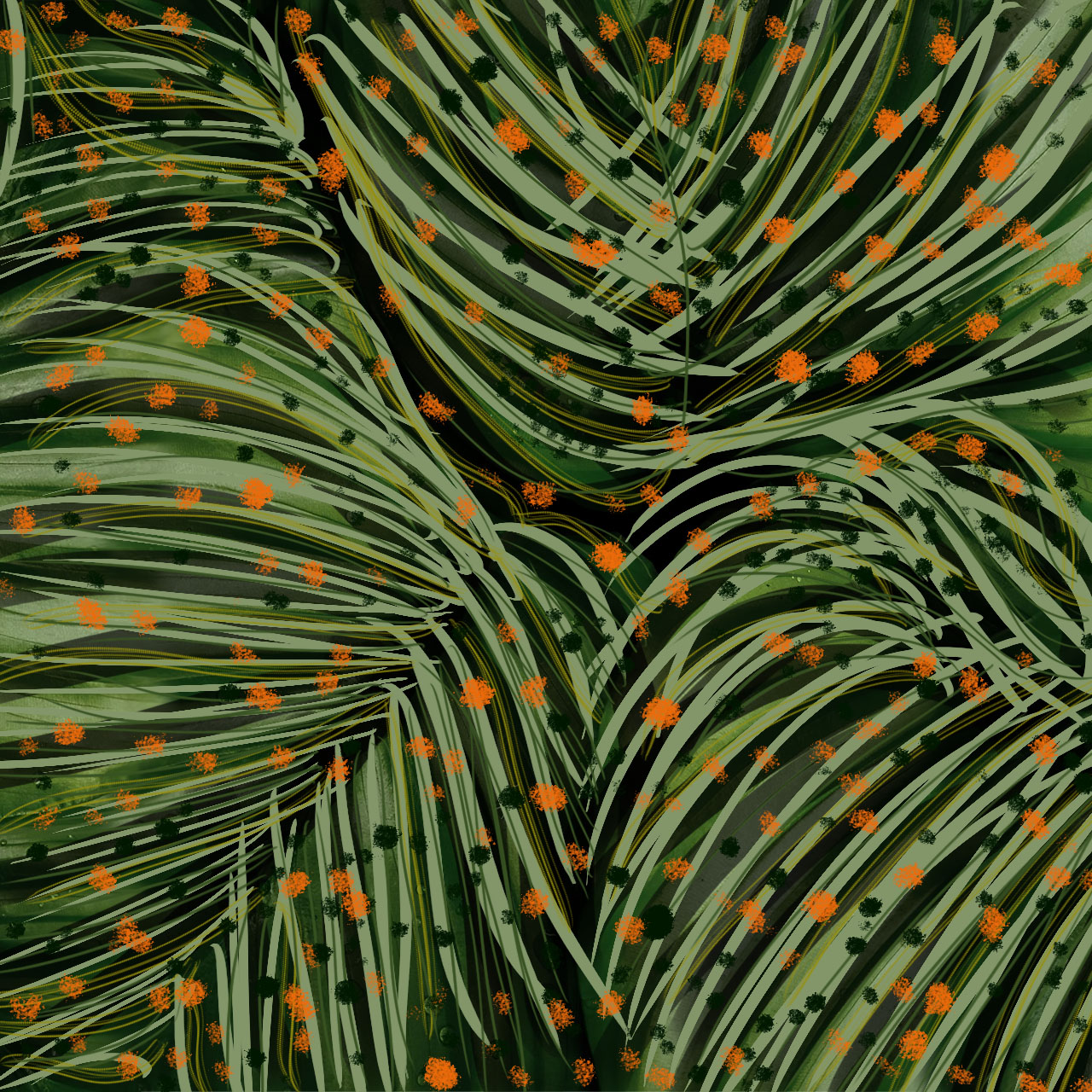 2626 by TG | Botanical Scarves & Digital Patterns | European Designer